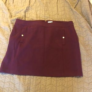 Loft Plus shift skirt